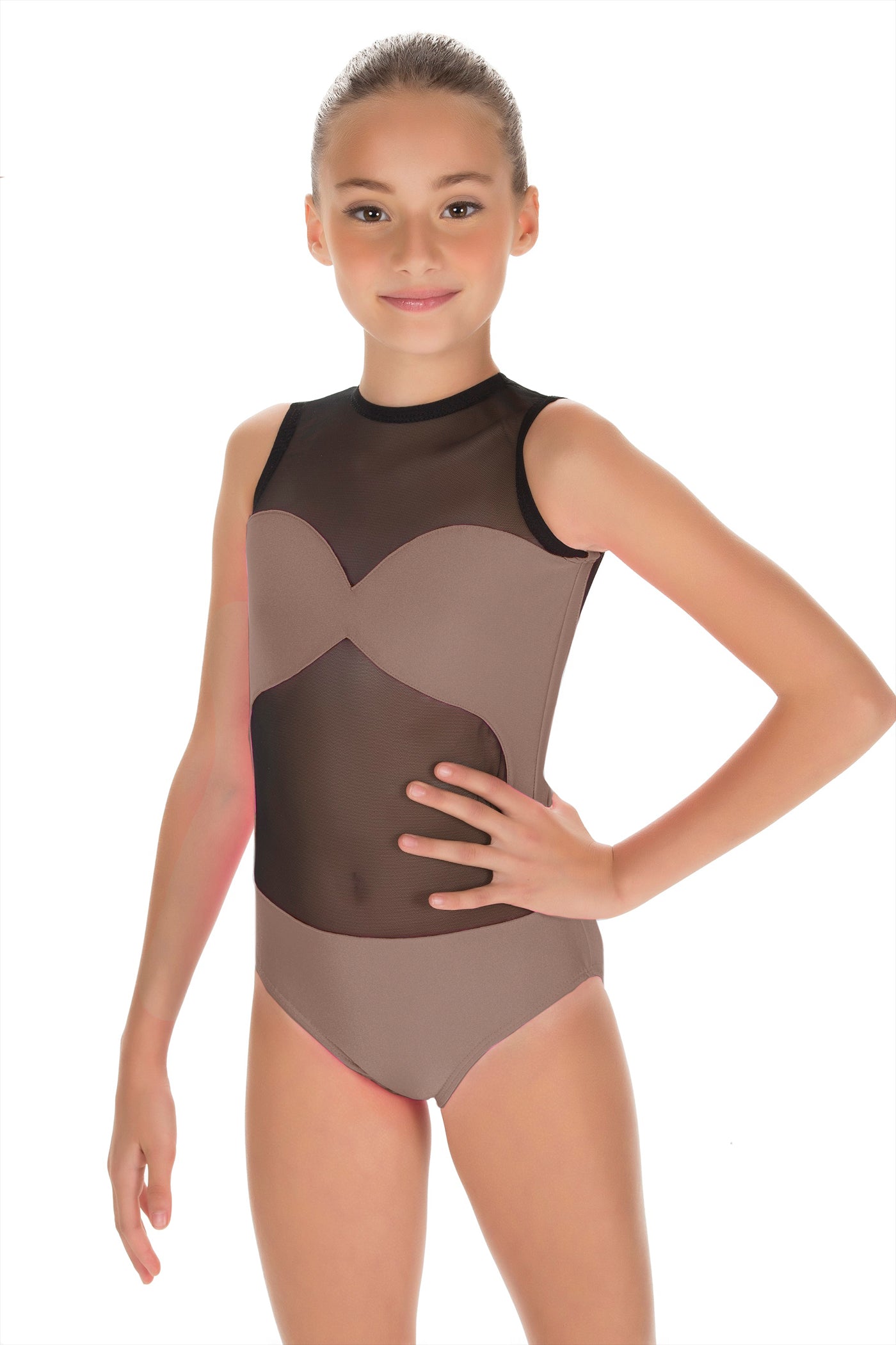 Solid Lycra Stay Leotard