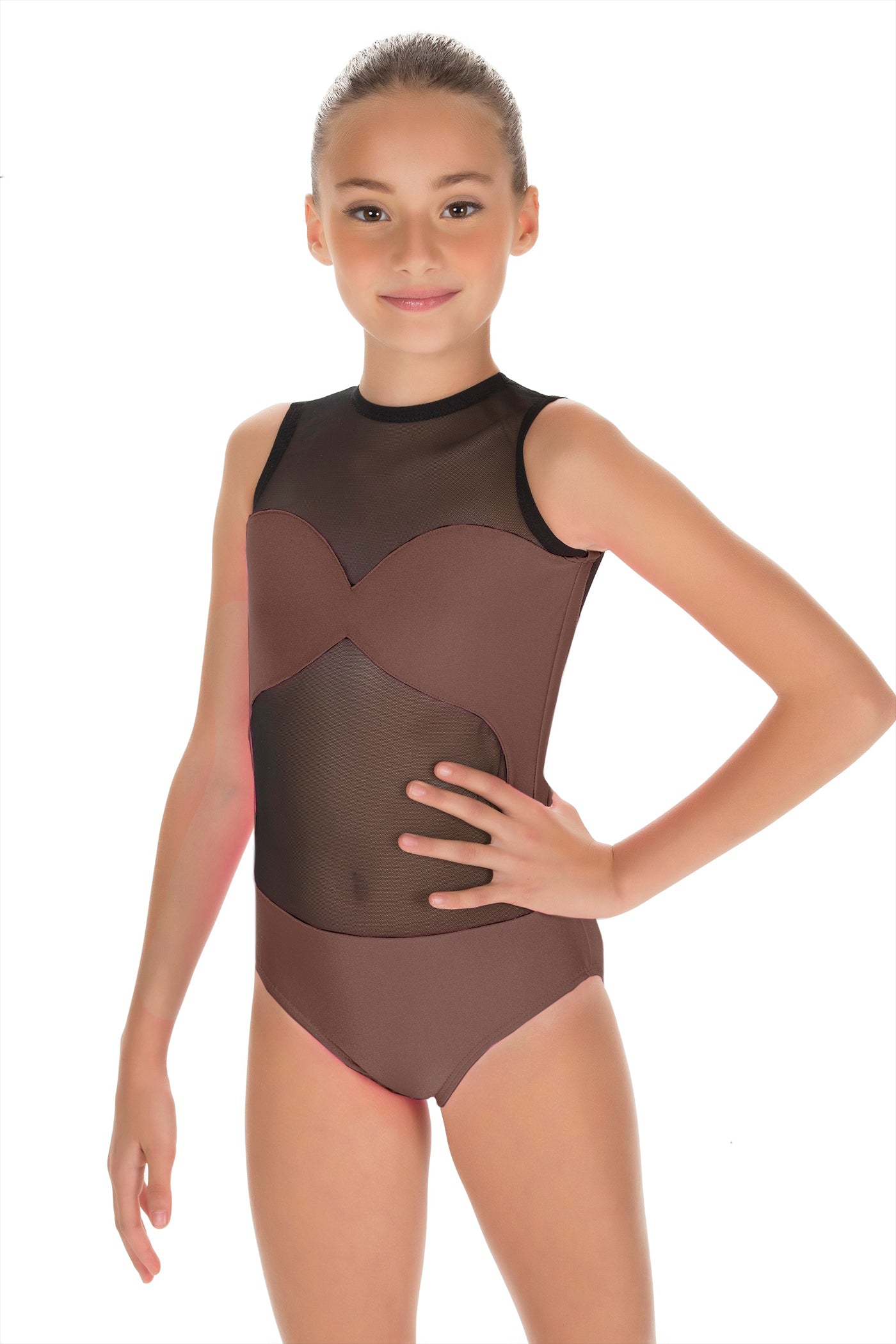 Solid Lycra Stay Leotard