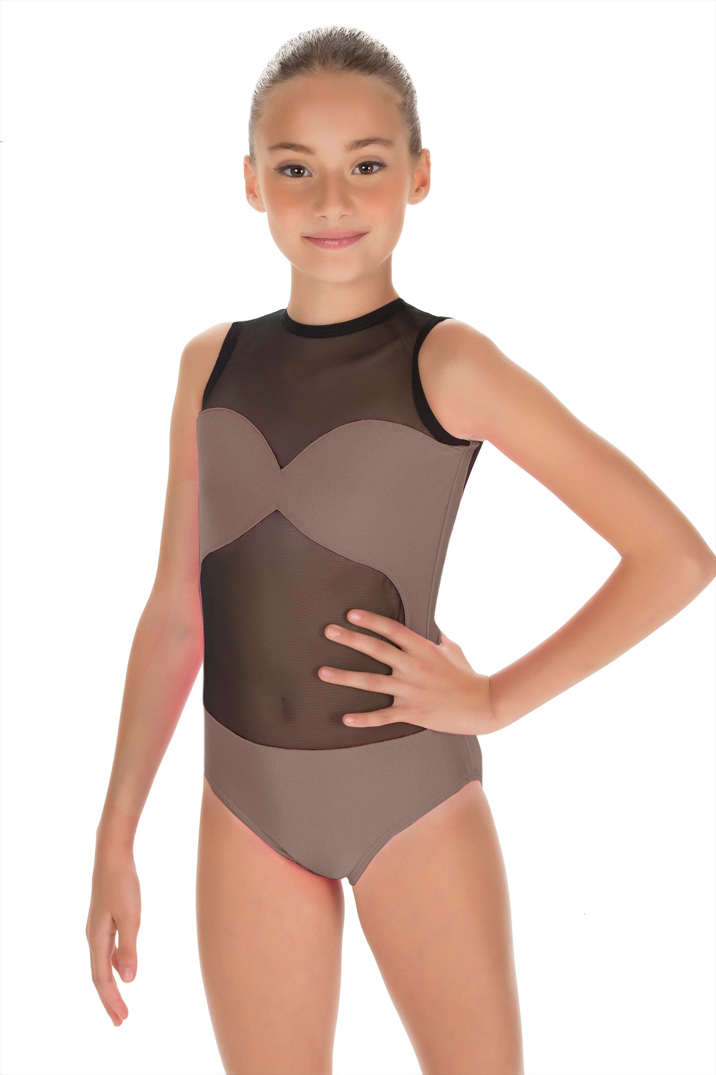 Solid Lycra Stay Leotard