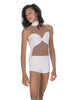 Solid Lycra Stay Biketard