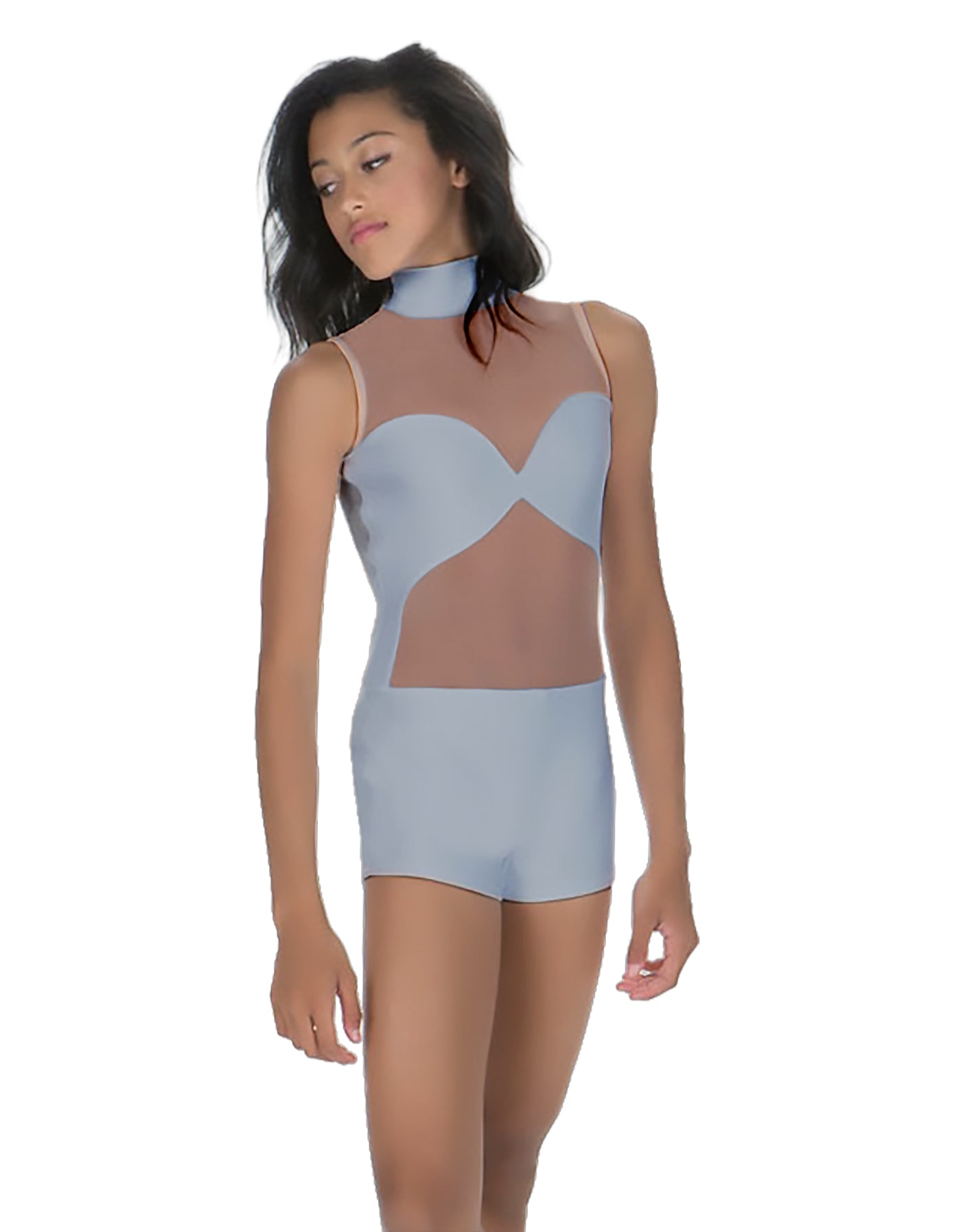 Solid Lycra Stay Biketard