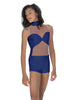 Solid Lycra Stay Biketard