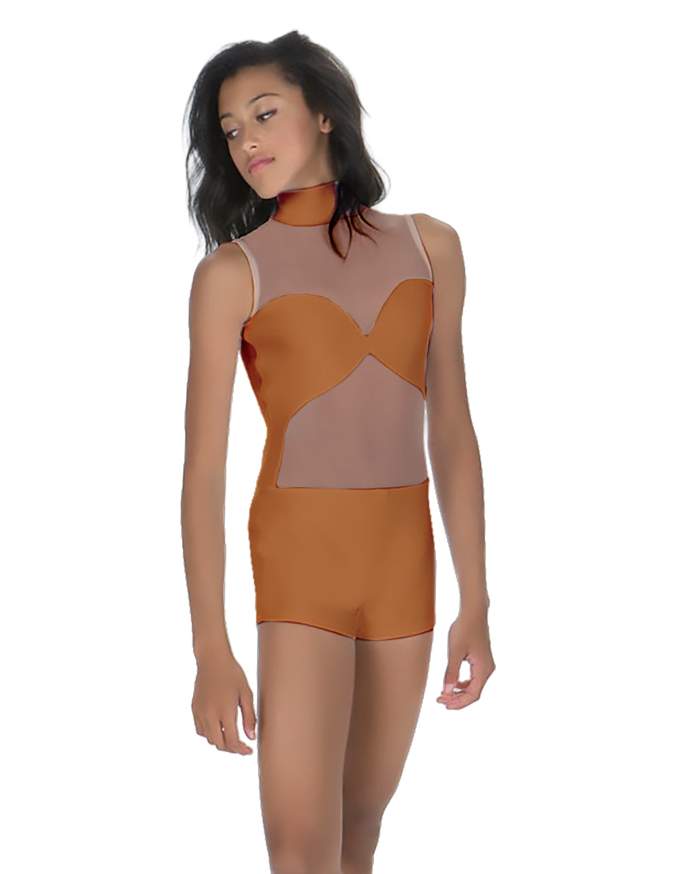 Solid Lycra Stay Biketard
