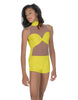 Solid Lycra Stay Biketard