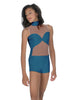 Solid Lycra Stay Biketard