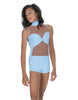 Solid Lycra Stay Biketard