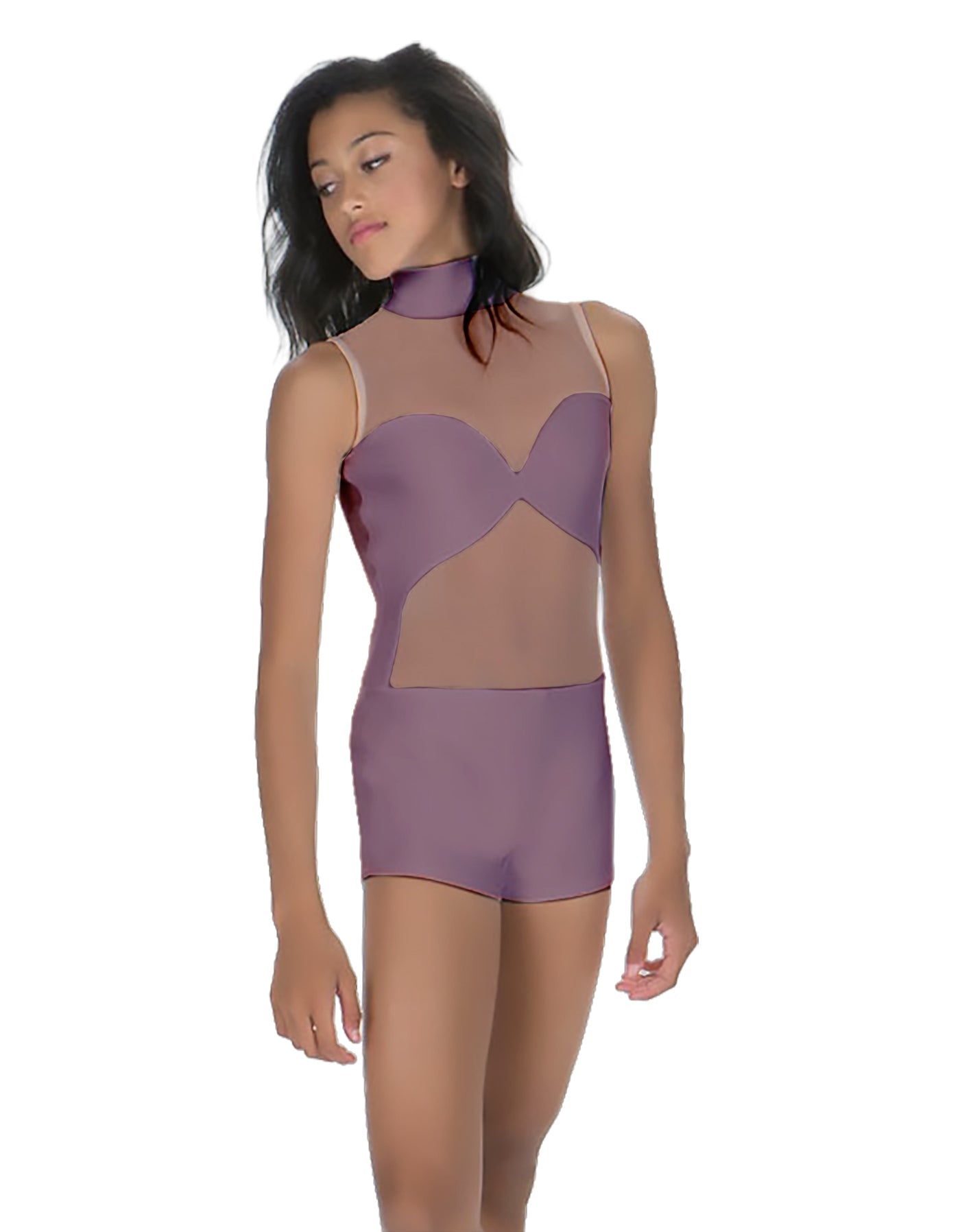 Solid Lycra Stay Biketard