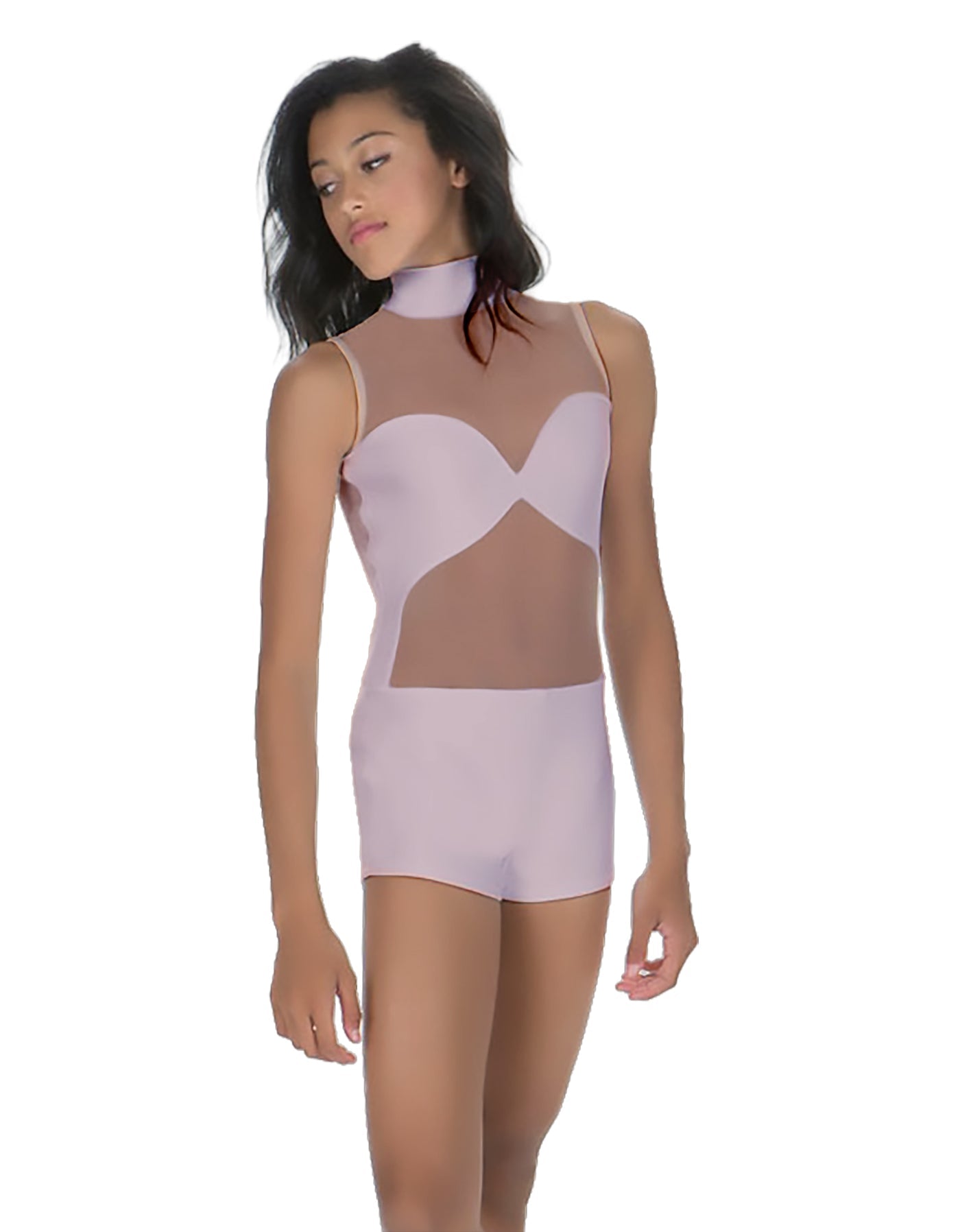 Solid Lycra Stay Biketard