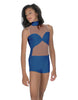 Solid Lycra Stay Biketard