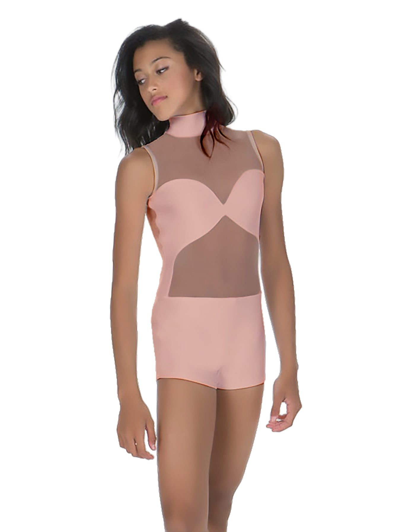 Solid Lycra Stay Biketard
