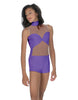 Solid Lycra Stay Biketard