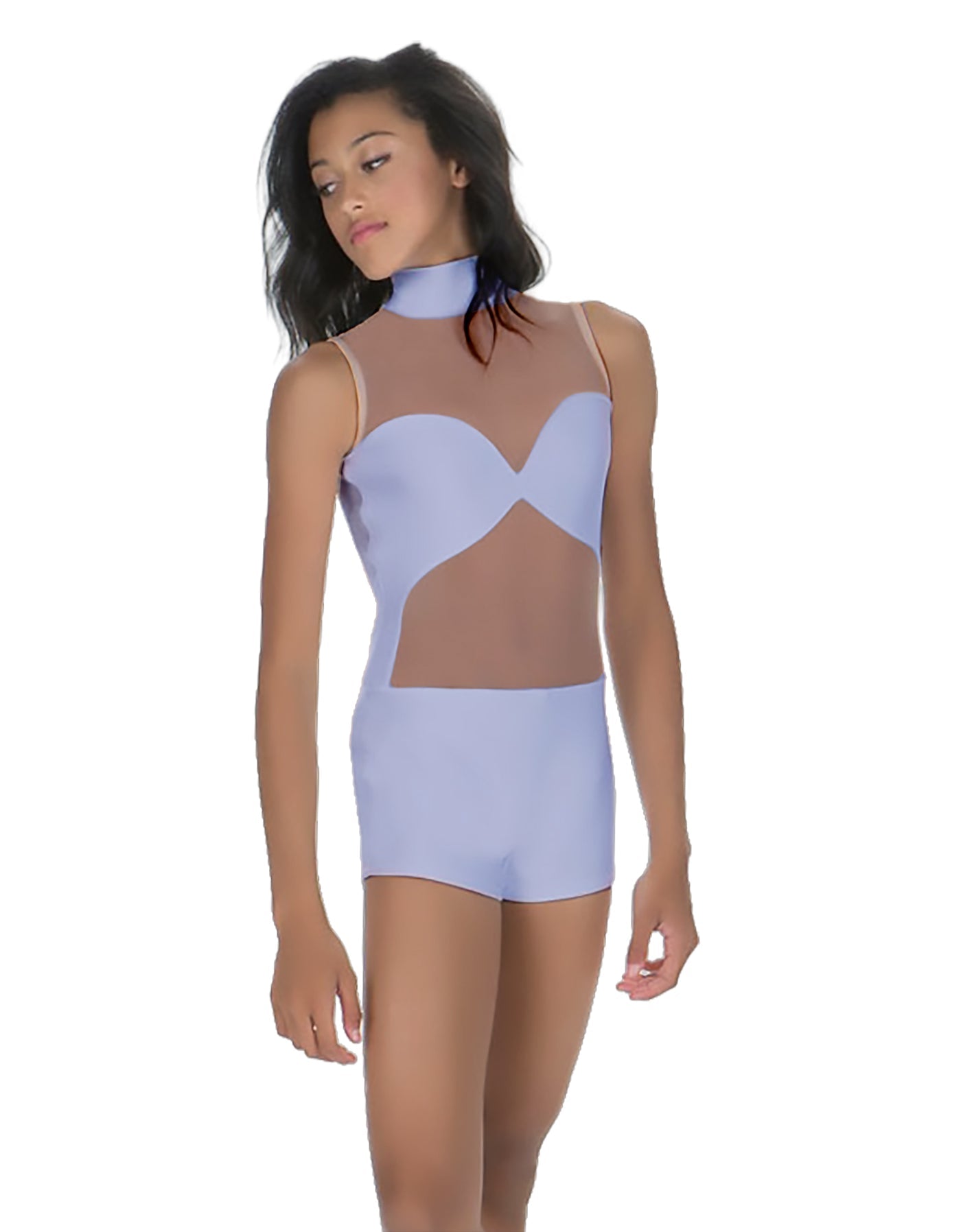 Solid Lycra Stay Biketard