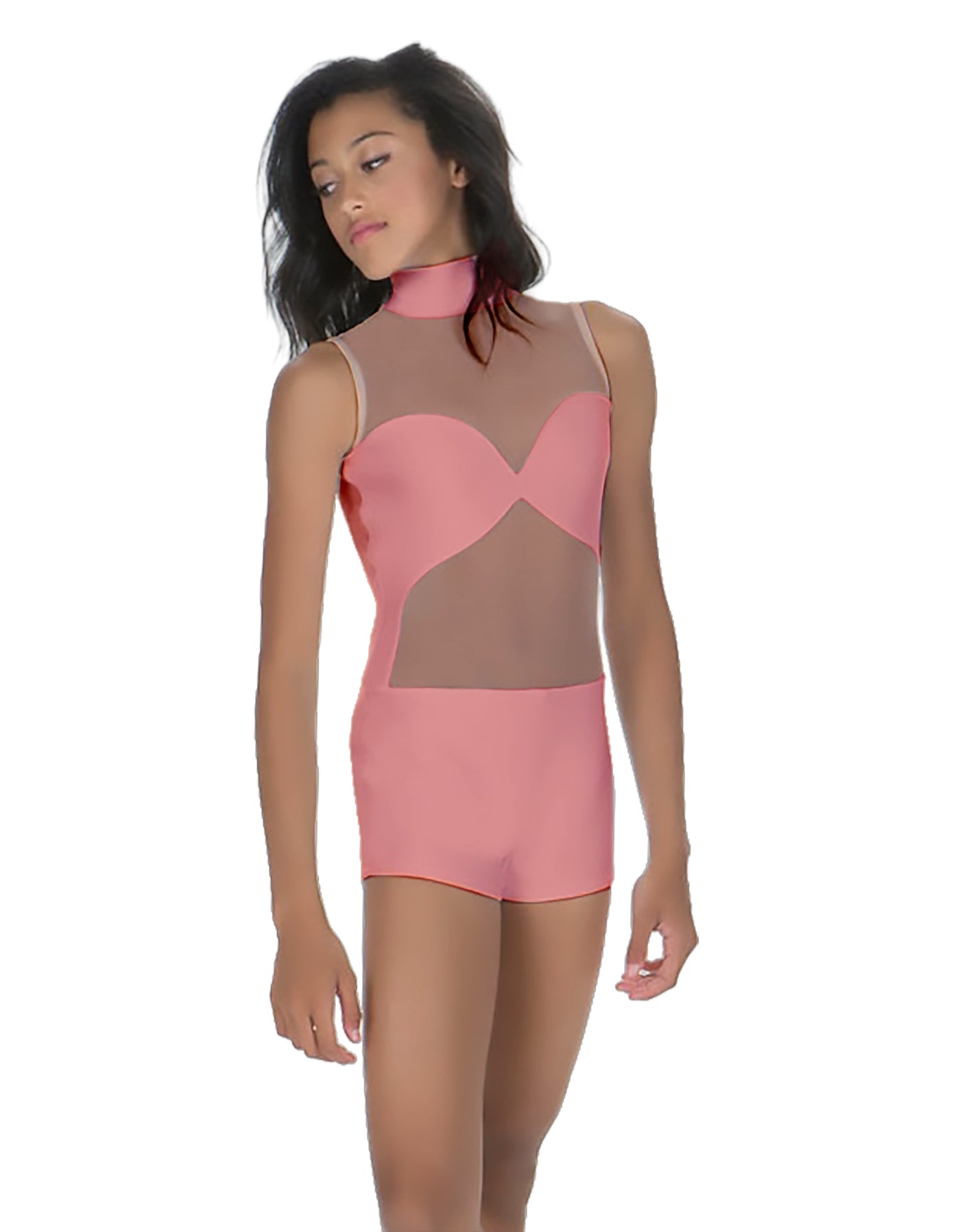 Solid Lycra Stay Biketard