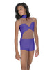 Solid Lycra Stay Biketard