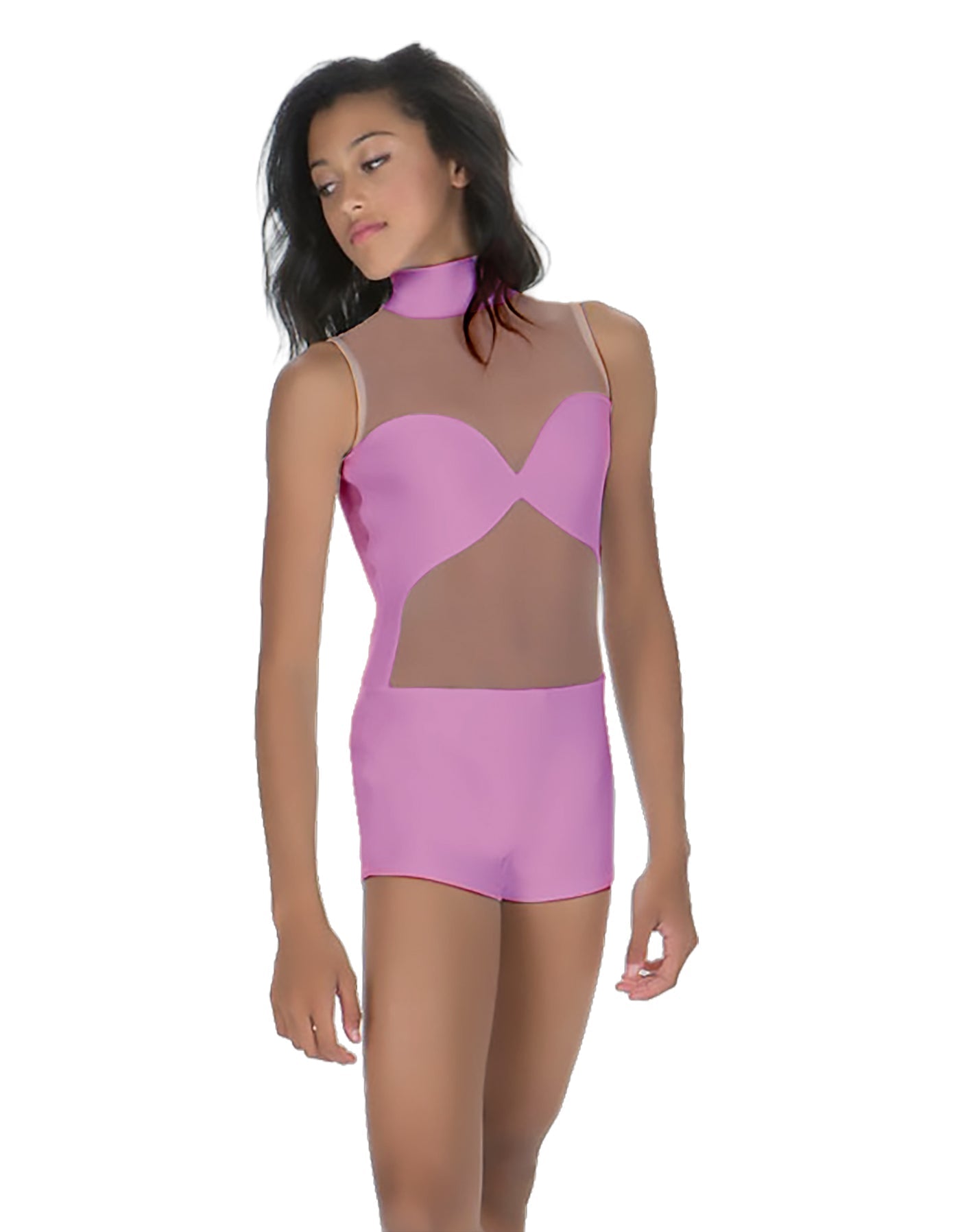 Solid Lycra Stay Biketard