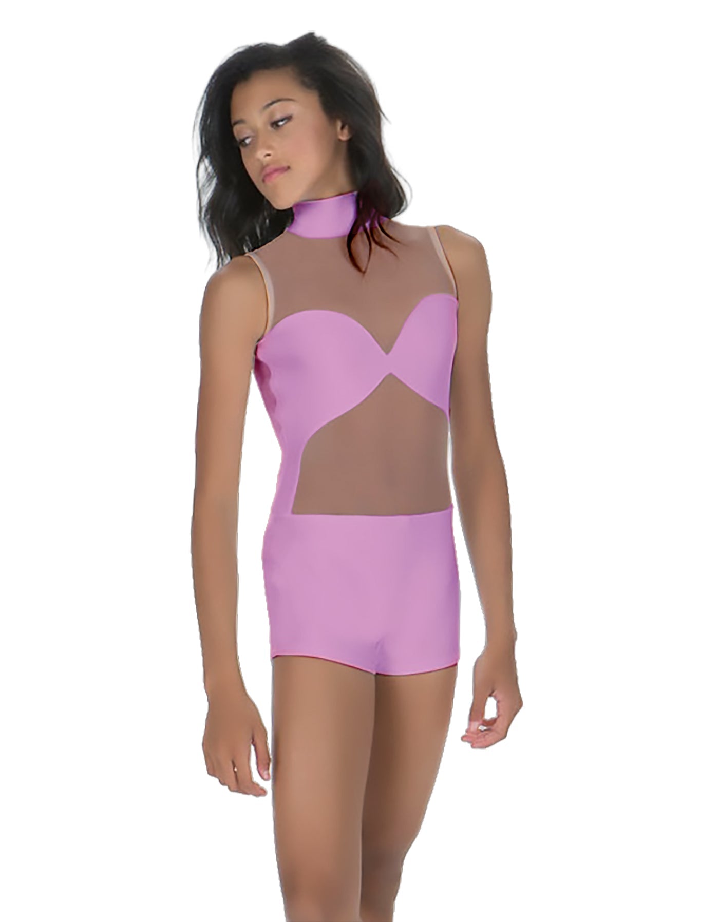 Solid Lycra Stay Biketard