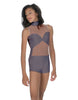 Solid Lycra Stay Biketard
