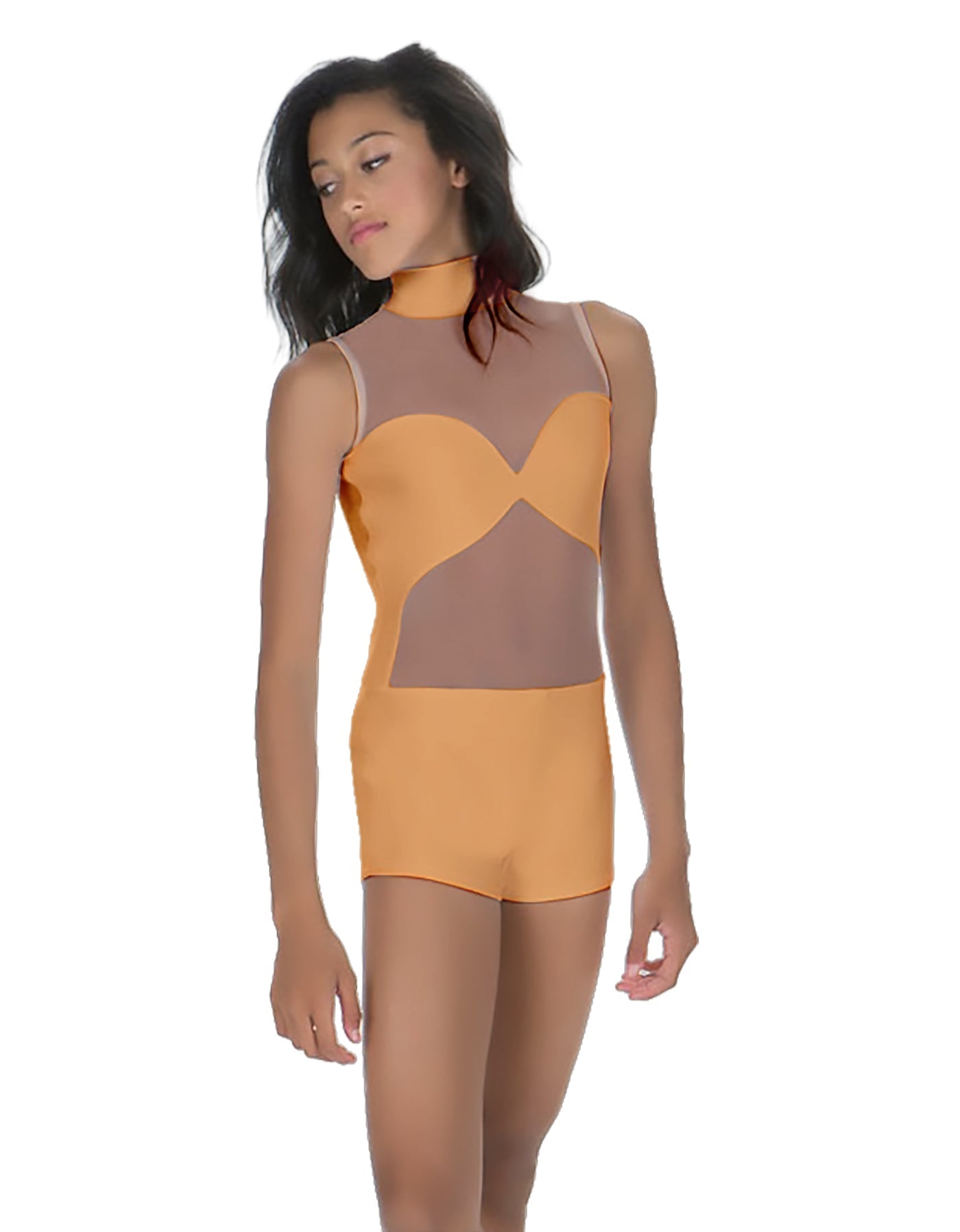 Solid Lycra Stay Biketard