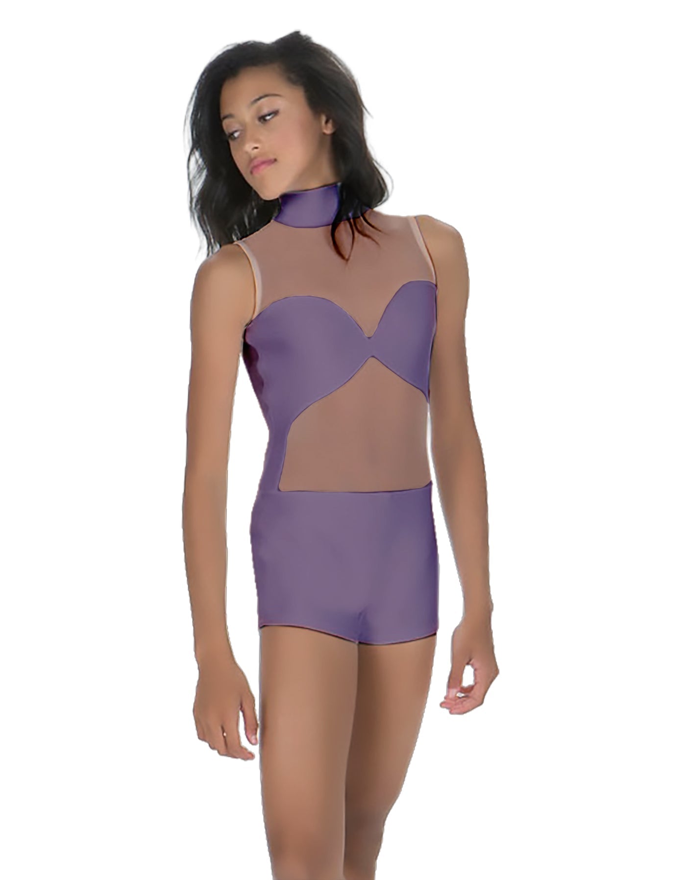 Solid Lycra Stay Biketard