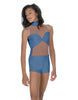 Solid Lycra Stay Biketard
