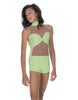 Solid Lycra Stay Biketard