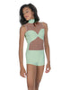 Solid Lycra Stay Biketard