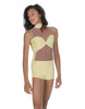 Solid Lycra Stay Biketard