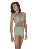 Solid Lycra Stay Biketard