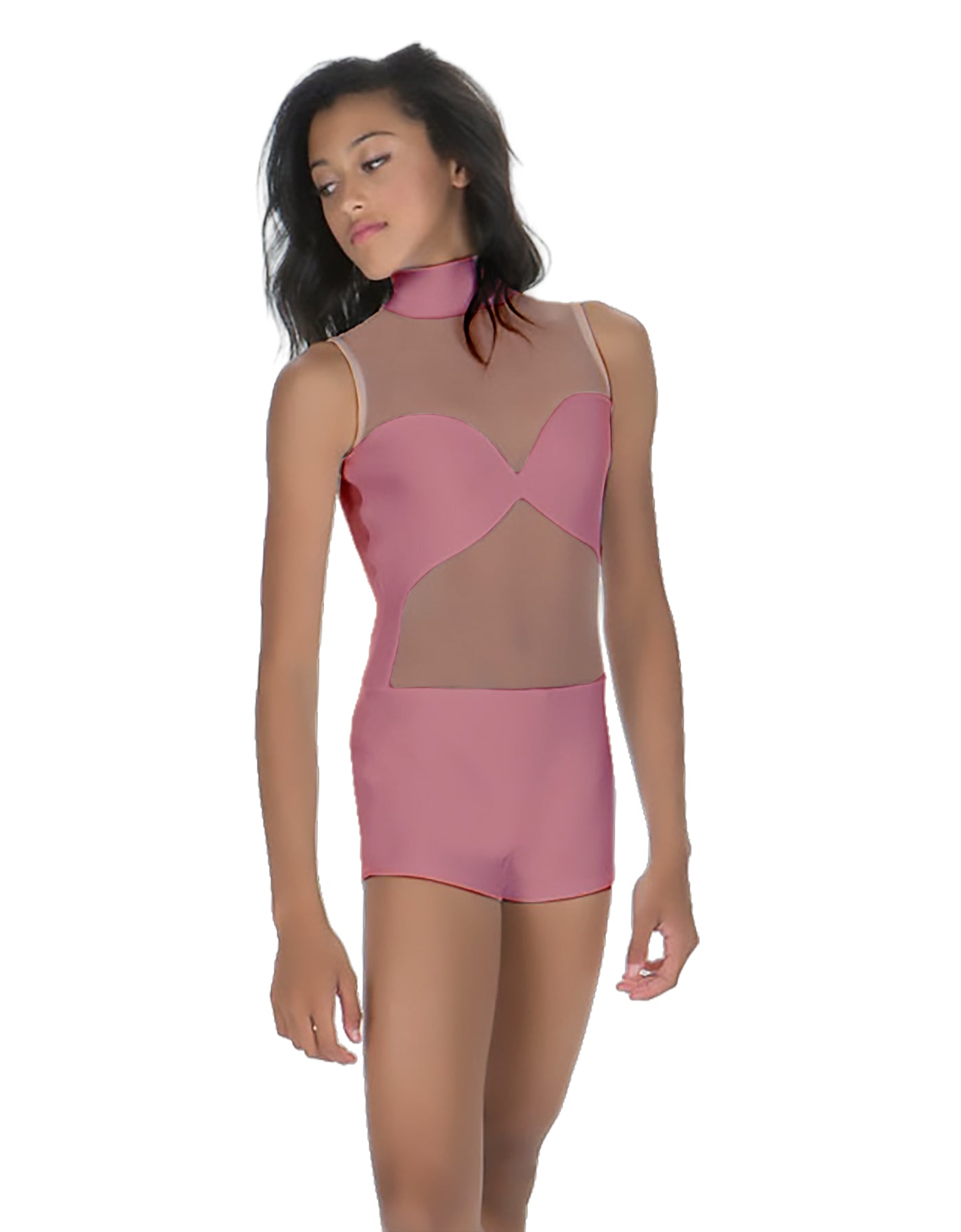 Solid Lycra Stay Biketard