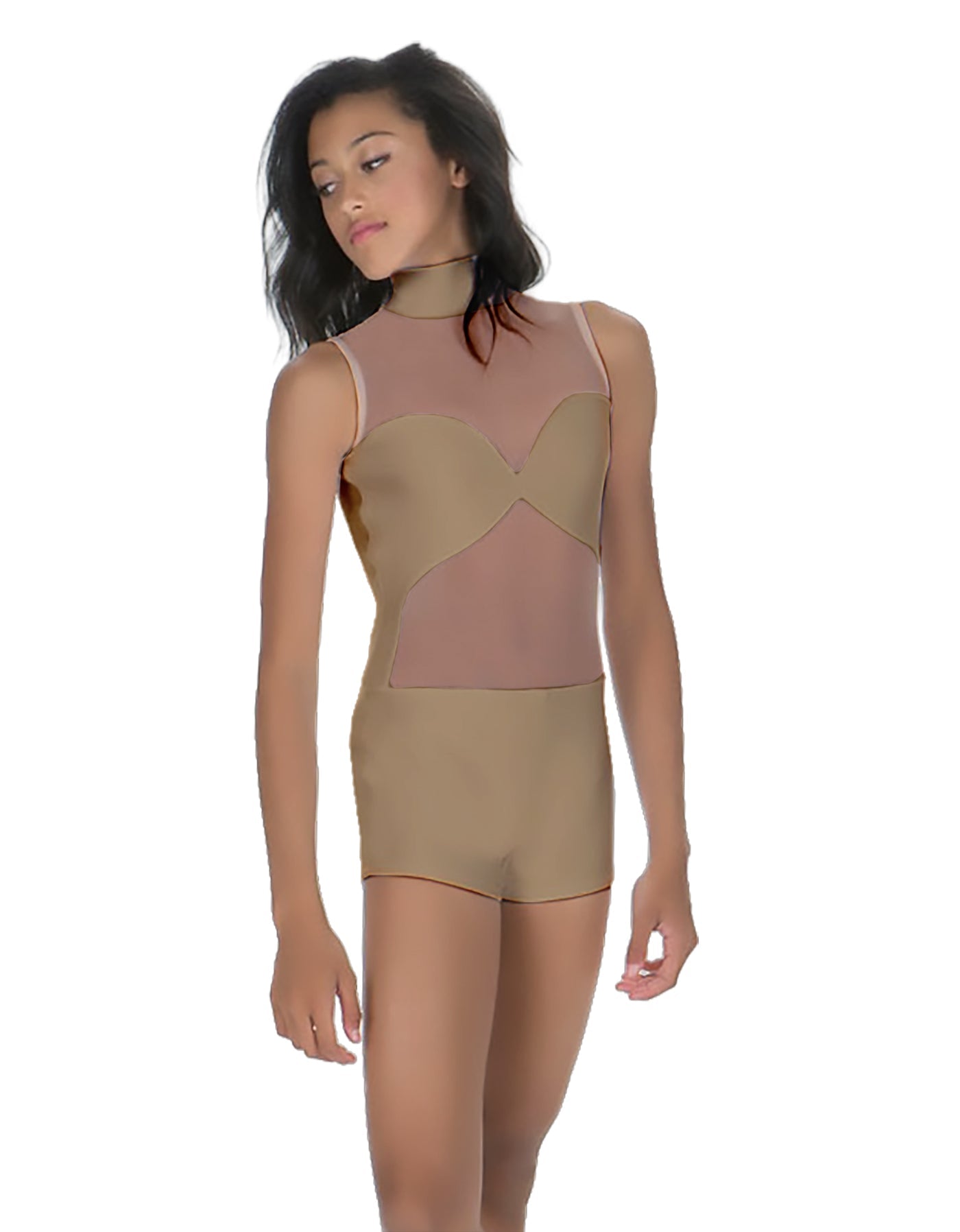 Solid Lycra Stay Biketard