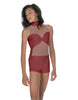 Solid Lycra Stay Biketard