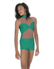 Solid Lycra Stay Biketard