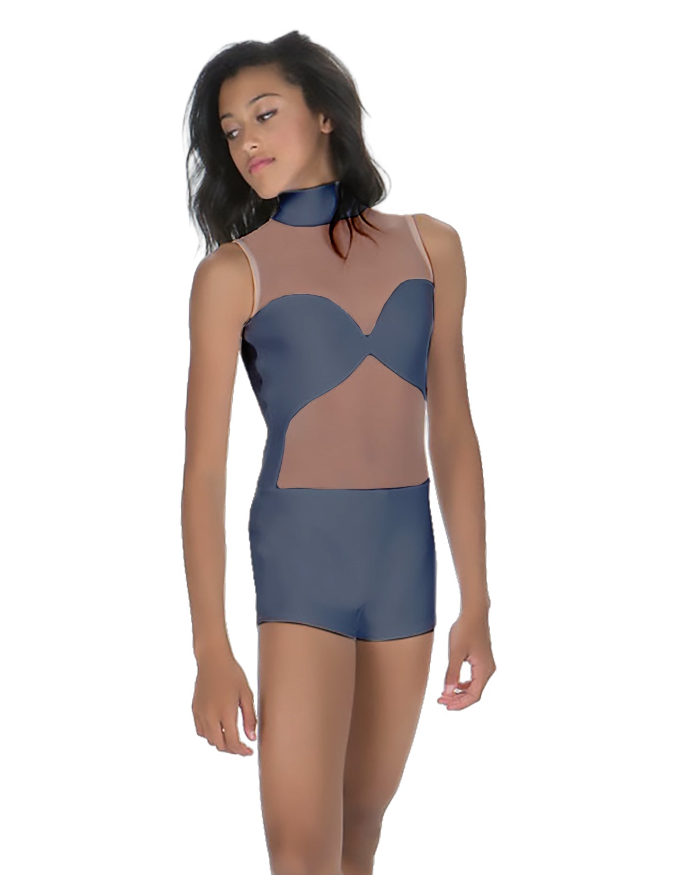 Solid Lycra Stay Biketard