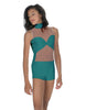 Solid Lycra Stay Biketard