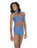 Solid Lycra Stay Biketard