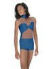 Solid Lycra Stay Biketard