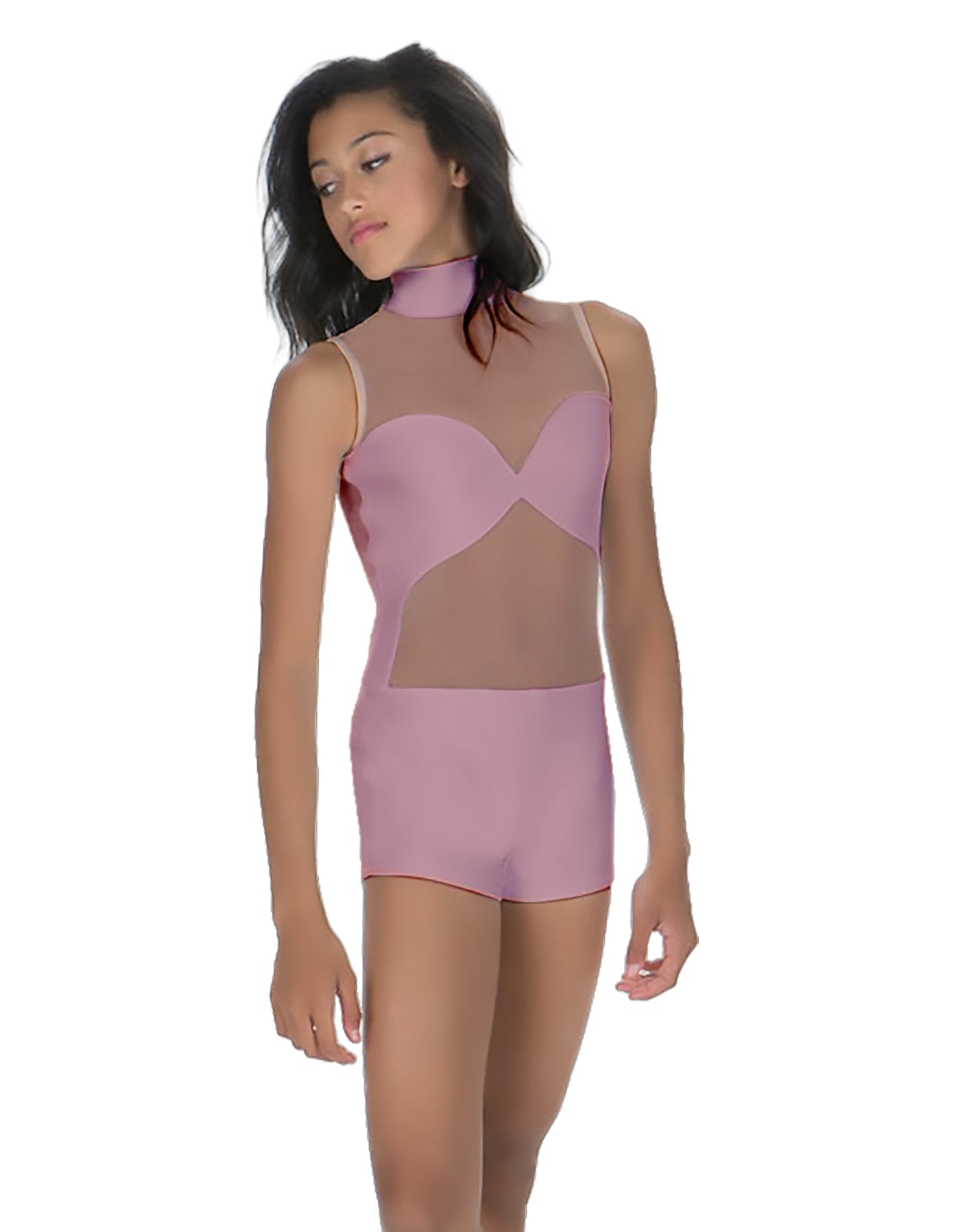 Solid Lycra Stay Biketard