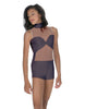 Solid Lycra Stay Biketard
