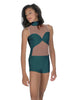 Solid Lycra Stay Biketard