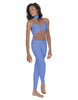 Solid Lycra Stay Unitard (Open Back)