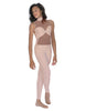 Solid Lycra Stay Unitard (Open Back)