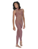 Solid Lycra Stay Unitard (Open Back)