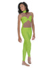 Solid Lycra Stay Unitard (Open Back)
