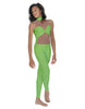 Solid Lycra Stay Unitard (Open Back)