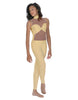 Solid Lycra Stay Unitard (Open Back)