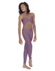 Solid Lycra Stay Unitard (Open Back)
