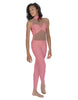Solid Lycra Stay Unitard (Open Back)