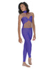 Solid Lycra Stay Unitard (Open Back)