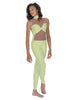 Solid Lycra Stay Unitard (Open Back)