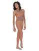 Solid Lycra Stay Unitard (Open Back)